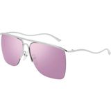 Balenciaga BB0092S 003 Gümüş Pembe Damla Kadın Güneş Gözlüğü
