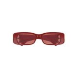 Balenciaga Bb0096S 003 Gold Bordo Kadın Güneş Gözlüğü