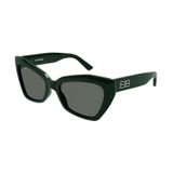 Balenciaga BB0271S 004 56 Yeşil Kadın Güneş Gözlüğü