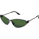 Balenciaga BB0335S 005 Siyah Yeşil Cat Eye Kadın Güneş Gözlüğü