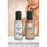 Balera Vücut Losyonu Simli Işıltılı Uzun Süre Kalıcı Koku Nemlendiricili 125 ml Bronze & White