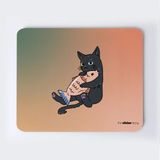 Balığımı Bırakmam Kedi Mousepad