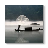 Balık Ağı Tablosu 60 x 60