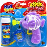 Balık Figürlü Köpük Tabancası – Baloncuk Oyuncağı 3+ Yaş