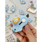 Balık Görünümlü Kedi Mavi Mini Maket Bıçağı/sanat Bıçağı/bullet Journal/scropbook/Falçata