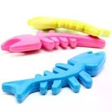 Balık Kemiği İskelet Şekilli Renkli Plastik Kedi Oyuncağı (Timya/Go1395) 201305