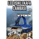Balıkçı Kafa Lambası Led Işık 4 Farklı Mod Esnek Ve Ayarlanabilir P122358s300