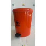 Balıkçı Plastik Tıbbi Atık Pedallı Çöp Kovası 17 LT