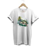 Balıkçılık Levrek Balığı ve Teknede Olta Ile Balık Tutmak %100 Pamuk Regular Fit T-Shirt - 2XL - Beyaz