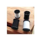 Balıklı %100 Polyester Dikiş Ipliği Kaliteli 2 Adet Farklı Makara Ip Dikiş İpi Siyah&Beyaz 2'Li Set