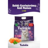 Balıklı Kısırlaştırılmış Kedi Maması 4kg 4x1 Sindirim ve Tüy Sağlığı Destekli Mama