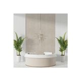 Balıksırtı Desenli Duvar Kağıdı 100-5 | Wallert Olivia, Krem / Kemik, Kağıt Taban Taban + Vinil Kaplama - 16.5 m²