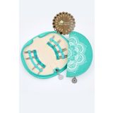 BALIM ÖRGÜ EVİ Knitpro The Mindful Collection Generosity Mini 5Cm Değiştirilebilir Misinalı Şiş Seti