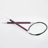 Balım Örgü Evi Knitpro Zing Sabit Misinalı Şiş 40CM / 6,00MM