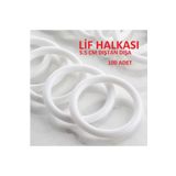 BALIM ÖRGÜ EVİ Lif Halkası Plastik Halkası 5.5 Cm 100 Adet
