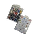 Balım Örgü Evi Mini Makaralar Dikiş Iplik Seti 2 Adet (24 Renkli + Iğne + Dikiş Yüksük)