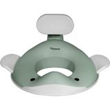 Balina Tasarımlı Çocuk Klozet Adaptörü Kaymaz, Ergonomik, Zararsız Malzeme - Haki