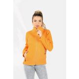 Balins BT/234 Turuncu Balıkçı Fermuarlı Kadın Sweatshirt