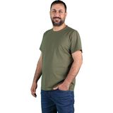 Balins Erkek Bisiklet Yaka Kısa Kollu Tişört - Haki - 2XL