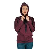 Balins Kadın Kapüşonlu Sweatshirt Bordo S
