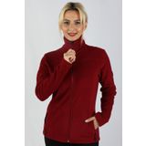 BALİNS Kadın Kol Fermuarlı Sweatshirt Bordo