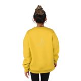 Balins Kadın Sıfır Yaka Baskılı Sweatshirt Sarı L