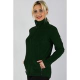 Balins Polar Kadın Kol Fermuarlı Sweatshirt Yeşil - XS
