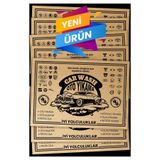 BALKAN AMBALAJ Kraft 120gr Oto Paspas Kağıdı 100 Adet - 35x50cm - Kalın Kağıt Baskılı 388RSERI