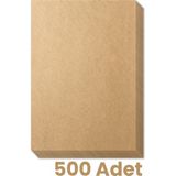 Balkan Kraft Oto Paspas Kağıdı 500 Adet - 35X50CM - 120G Kalın Karton Baskısız Boş - Kahverengi