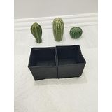 Balkan Room 2'li Siyah Çekmece Içi Düzenleyici Organizer Set - Çok Amaçlı Dolap Içi Kutu Seti ( 13*13*13 )