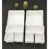 Balkan Room 8'li Beyaz Çekmece Içi Düzenleyici Organizer Set - Çok Amaçlı Dolap Içi Kutu Seti
