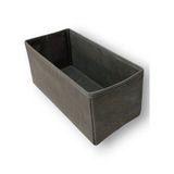 Balkan Room Antrasit Çekmece İçi Düzenleyici Organizer 28x13x13 Çok Amaçlı Dolap İçi Kutu