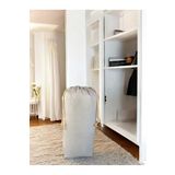 Balkan Room Gri Büzgülü Hurç Xlarge 86X62 Cm - Taşınma Çantası - Yorgan Yastık Çamaşır Saklama Torbası