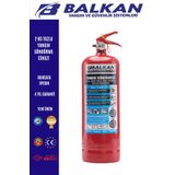Balkan Ticaret 2 KG KKT Yangın Söndürme Tüpü 2KG1YST