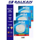 Balkan Ticaret balkanpil6 9V Pilli Duman Dedektörü 3 Adet