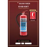 Balkan Ticaret Ofis Yangın Tüpü 6 Kg Tozlu KKT ABC Levha TSE HYB CE Belgeli
