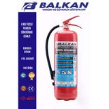 Balkan Ticaret TOZ2 6 Kg Ruhsata Uygun 4 Yil Tozlu Yangin Tüpü Ve Levha