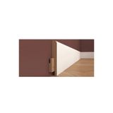 balkanlarparke SÜPÜRGELİK YALI T10 MDF ÜZERİ LAKE PVC (10cmx15mmx250cm)