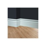 balkanlarparke SÜPÜRGELİK YALI U 12 MDF ÜZERİ LAKE PVC (12cmx15mmx250cm)