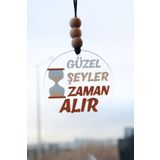 Balkhoon Güzel Şeyler Zaman Alır Dikiz Aynası Süsü Araba Süsü Hediyelik Eşya