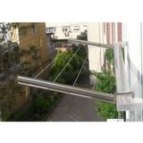 Balkon İçin Kare Profil Alüminyum Çamaşır Kurutmalığı - 75x32mm Diğer