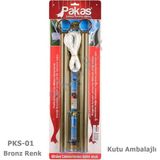 Balkonda Çamaşır Kurutma Askısı Yuvarlak Küpeşte Pks 01 Bronz - Altın - Seçenek 1