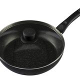 BALLARINI Vipiteno güveç tavası, yüksek kenarlı, yapışmaz kaplamalı, kapaklı, alüminyum, yuvarlak, çap 28 cm