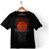 Baller Basketball Basketbol Nba Basketçi Üçlük Çocuk Tişört - 7 - 8 Yaş - Siyah