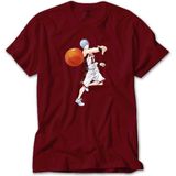 Baller Blue Anime Pass Kırmızı Tişört Liyada - 5XL