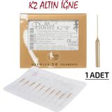 Ballet 1 Adet K2 Altın Epilasyon İğnesi
