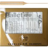 Ballet Altın Kaplama Iğneli Epilasyon Iğnesi - K2G- 10ADET