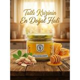 Ballı Fıstık Ezmesi 300 G - %100 Doğal Çiçek Ballı - Şeker Ilavesiz - 300 gr
