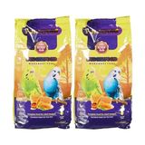 Ballı ve Meyveli Muhabbet Kuşu Yemi, 1 kg 2li Paket