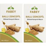 Ballı Zencefil Bitkisel Karışımlı Macun 420GR x 2 Adet - 1 Adet